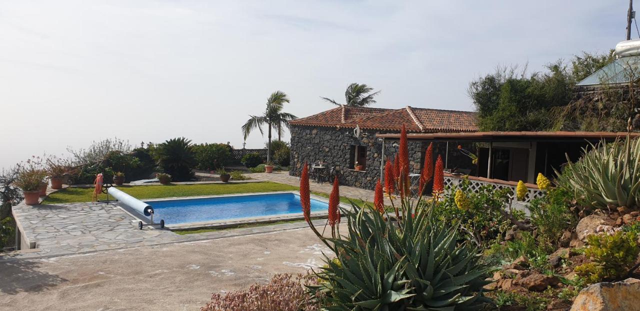 Climatized Pool Free Wifi Casa Rural Las Pareditas Tijarafe Exteriér fotografie