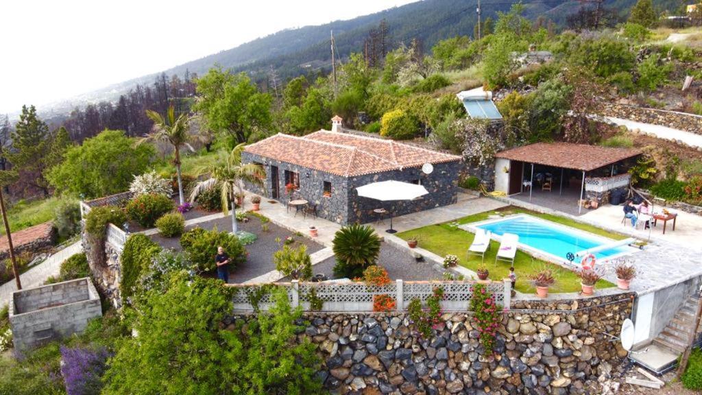 Climatized Pool Free Wifi Casa Rural Las Pareditas Tijarafe Exteriér fotografie