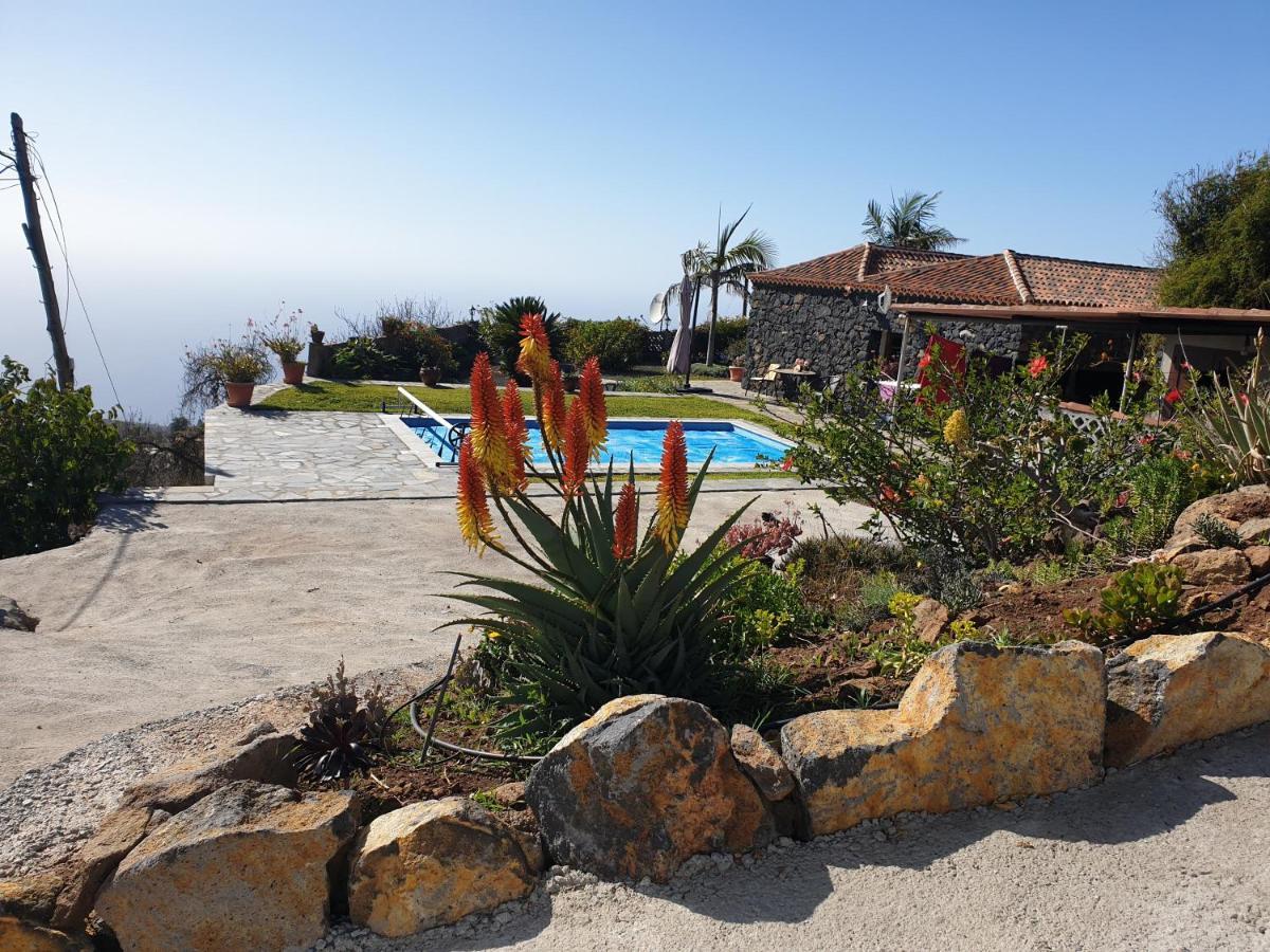 Climatized Pool Free Wifi Casa Rural Las Pareditas Tijarafe Exteriér fotografie