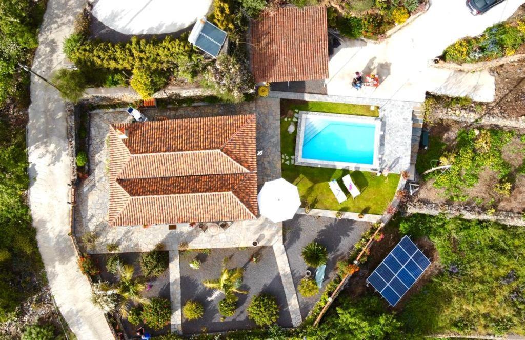 Climatized Pool Free Wifi Casa Rural Las Pareditas Tijarafe Exteriér fotografie