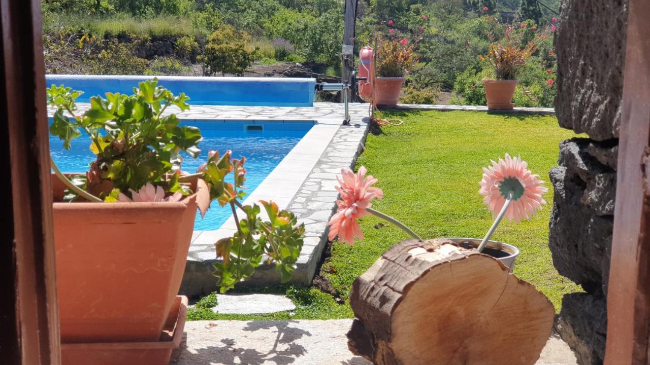 Climatized Pool Free Wifi Casa Rural Las Pareditas Tijarafe Exteriér fotografie