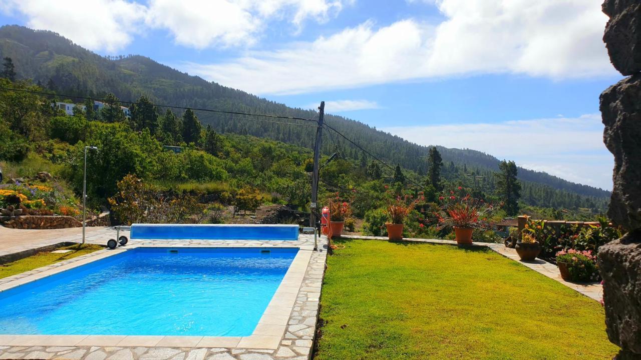 Climatized Pool Free Wifi Casa Rural Las Pareditas Tijarafe Exteriér fotografie